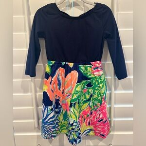 Girls Lilly Pulitzer Dress Sz M (6-7) fits like 5/6